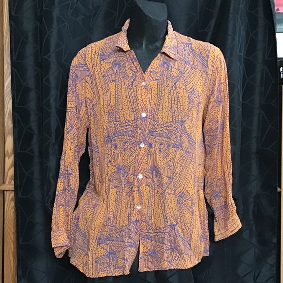 Animals L/S Blouse "Host Pick " - Picture 1 of 12